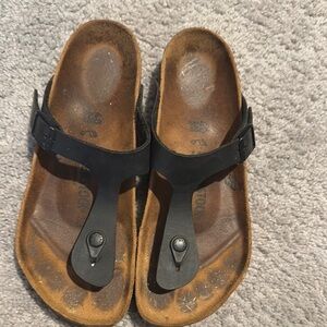Black Birkenstocks